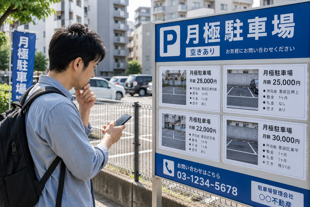 駐車場さがし